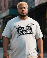 CASEY JONES Men's 100% Cotton Big & Tall T-Shirt